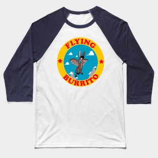 FLYING BURRITO Baseball T-Shirt